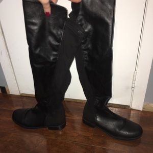Black over the knee Boots